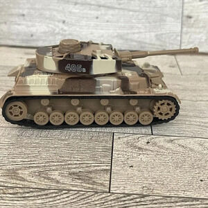 Desert Storm Pullback Power Armored Army Tank Camo #405B Playmaker Toys 4.5"